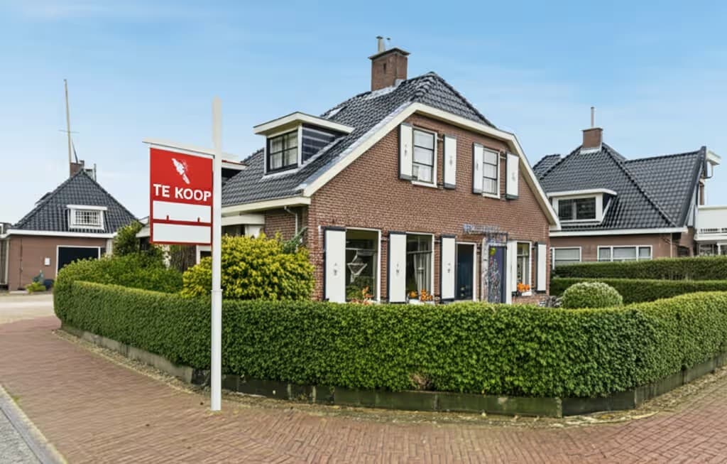 Nederlandse woning met oppervlakte en indeling